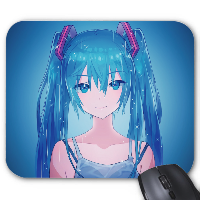 Tapis de souris - Accessoire ordinateur antidérapant Gaming - Imprimé Anime Manga