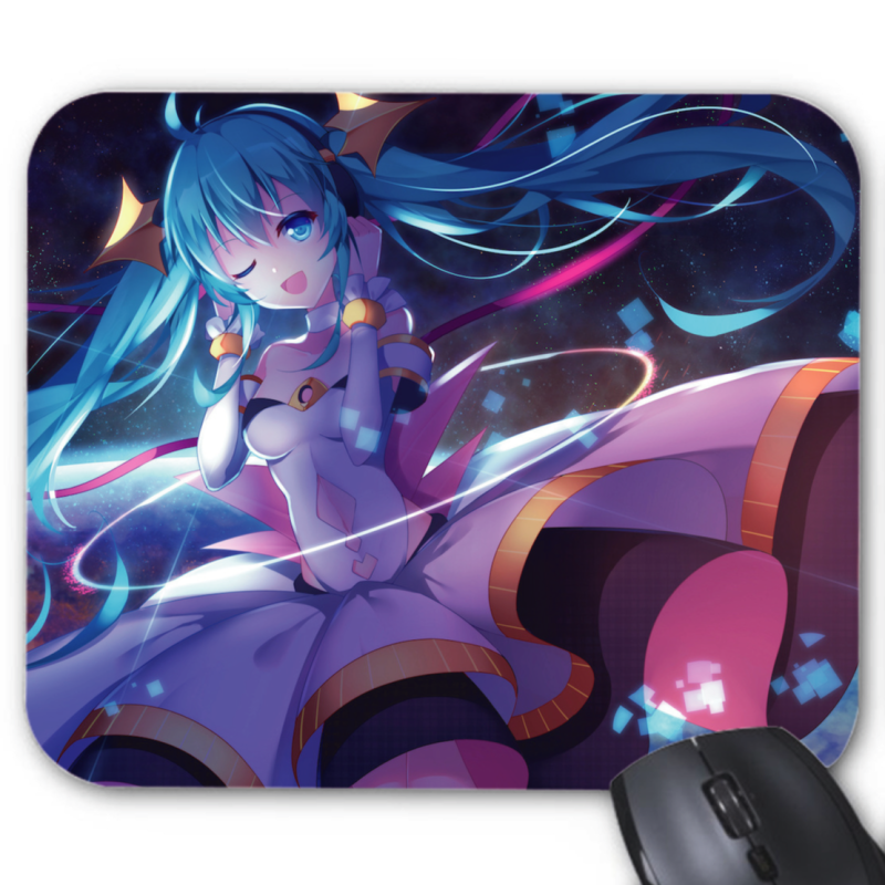 Tapis de souris - Accessoire ordinateur antidérapant Gaming - Imprimé Anime Manga