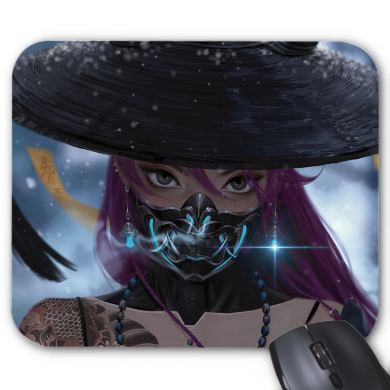 Tapis de souris - Accessoire ordinateur antidérapant Gaming - Imprimé Anime Manga