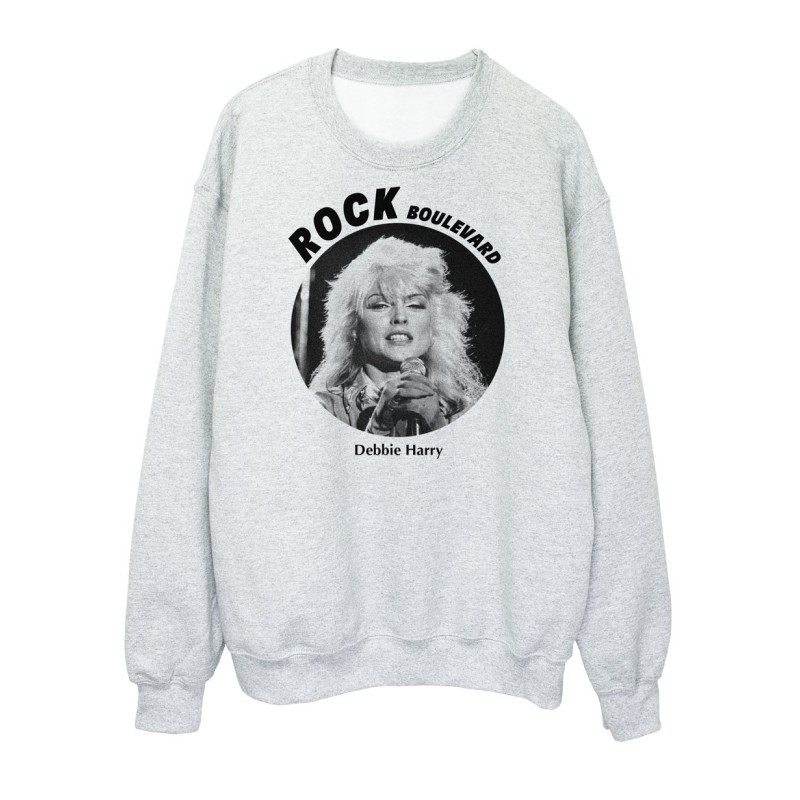 Sweat shirt polaire imprimé - Célébrité debbie - Citation rock boulevard