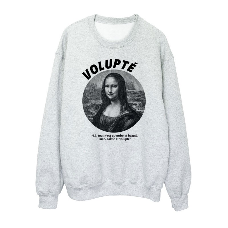 Sweat shirt imprimé - Cadeau - Célébrité La Joconde