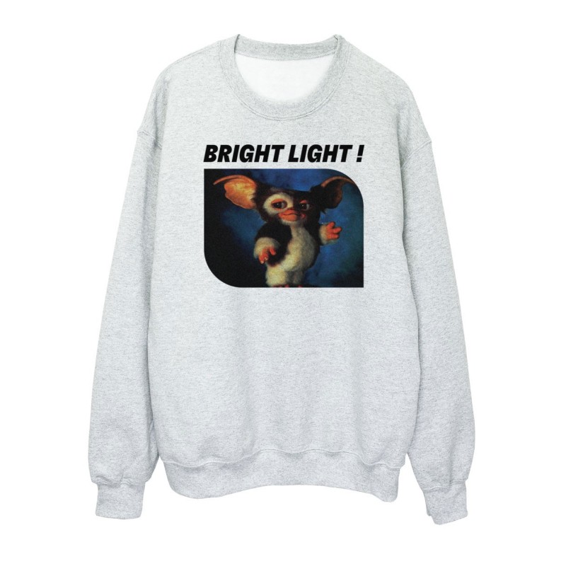 Sweat shirt imprimé - Cinéma gizmo - Réplique bright light- Fabriqué en France