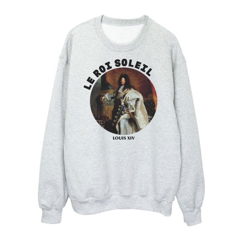 Sweat shirt imprimé - Histoire Louis XIV - Citation Le roi soleil