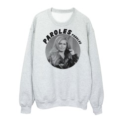 Sweat shirt imprimé - Célébrité Dalida - Citation Paroles et paroles - ref4049 - Fabriqué en France