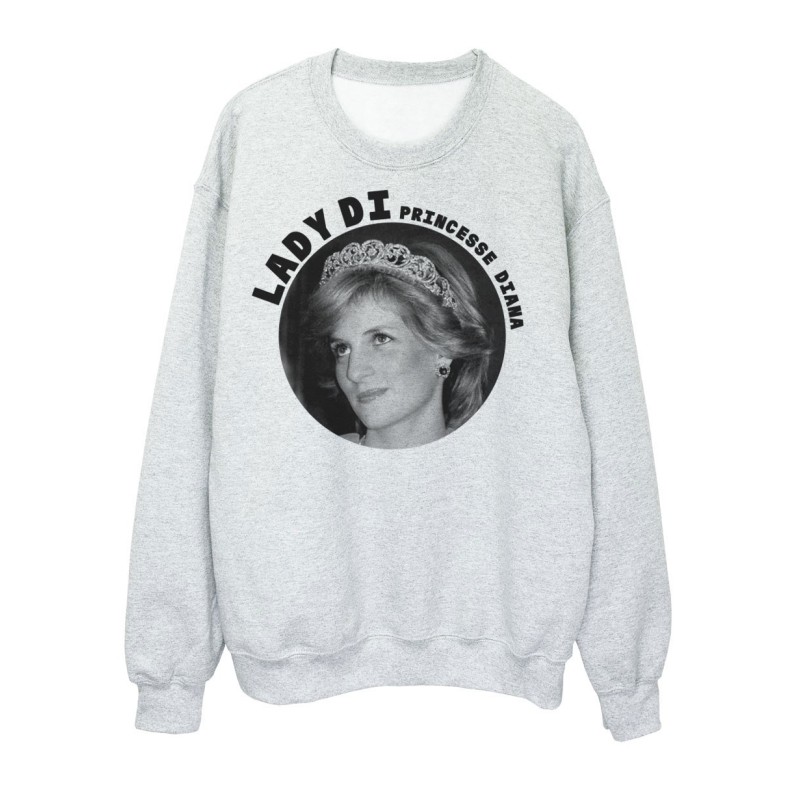Sweat shirt imprimé - Célébrité lady di - Citation princesse diana - ref4051 - Fabriqué en France