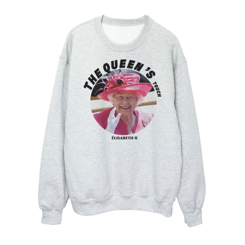 Sweat shirt imprimé - Célébrité Reine Angleterre - Citation the Queen Elisabeth - ref4059 - Fabriqué en France
