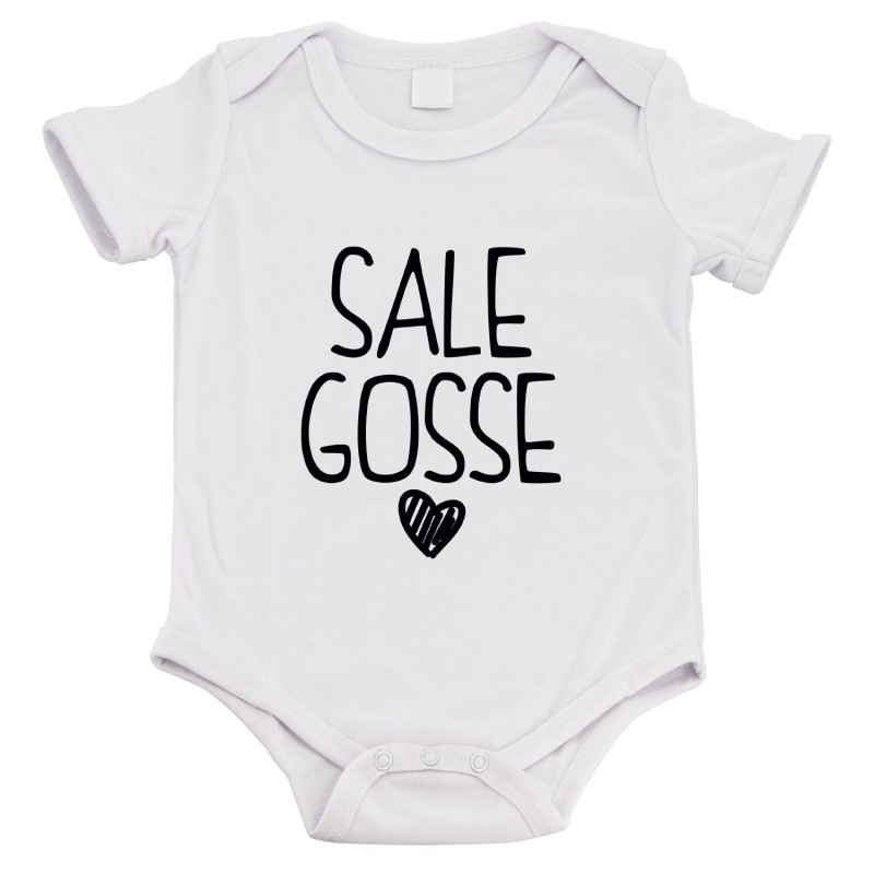 Body bébé - Cadeau Baptême - imprimé humour - Sale goss