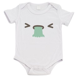 Body bébé - Cadeau Baptême - imprimé humour - Manga kawaii