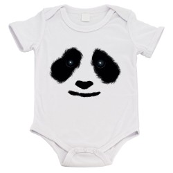 Body bébé - Cadeau Baptême - imprimé humour - Panda