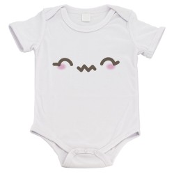 Body bébé - Cadeau Baptême - imprimé humour - Manga kawaii