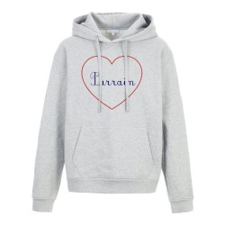 Sweat shirt à Capuche - Hoodie - Imprimé citation - coeur Parrain