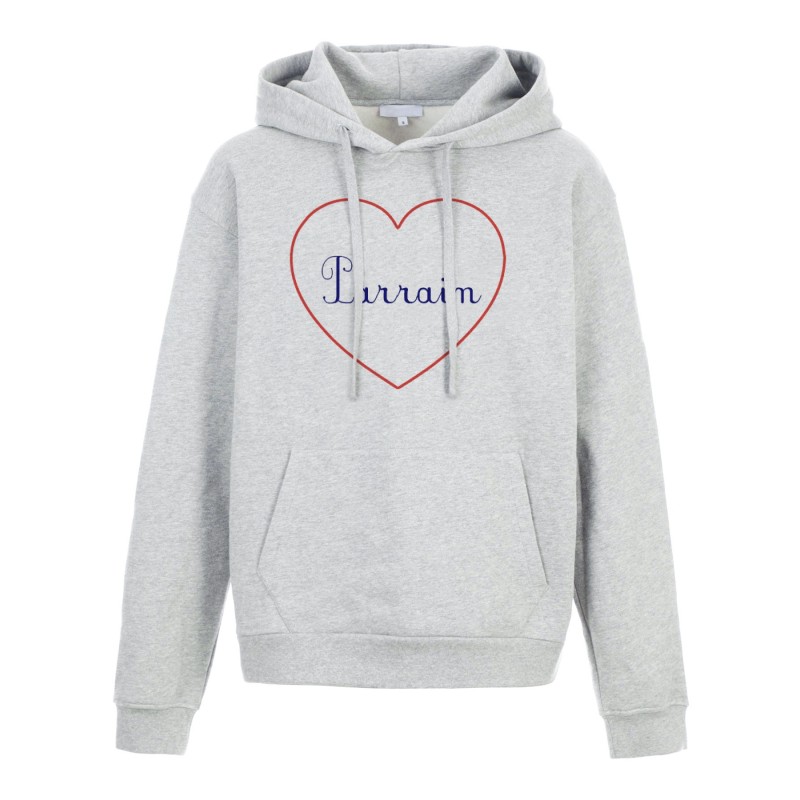 Sweat shirt à Capuche - Hoodie - Imprimé citation - coeur Parrain