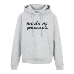 Sweat shirt à Capuche - Hoodie - Imprimé citation - Madame Gourmande
