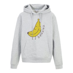 Sweat shirt à Capuche - Hoodie - Imprimé citation - Illustration banane