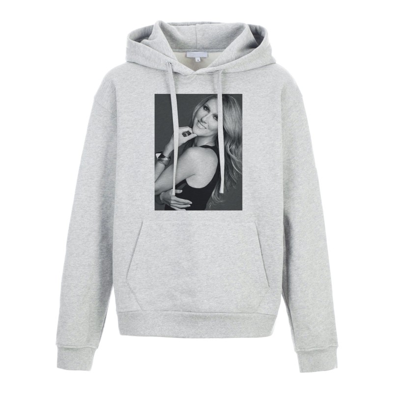 Sweat shirt à Capuche - Hoodie - Imprimé citation - Illustration Célion dion