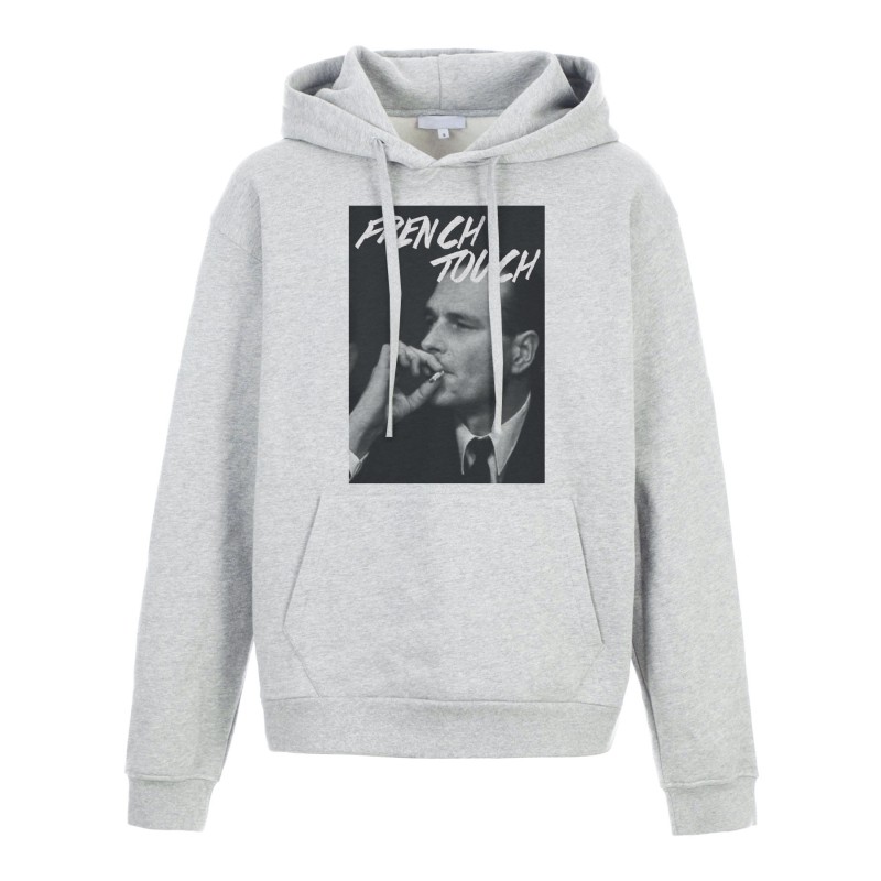 Sweat shirt à Capuche - Hoodie - Imprimé citation - Illustration Jacques chirac