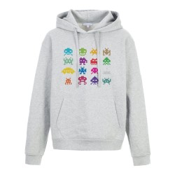 Sweat shirt à Capuche - Hoodie - Imprimé citation - Space Invaders