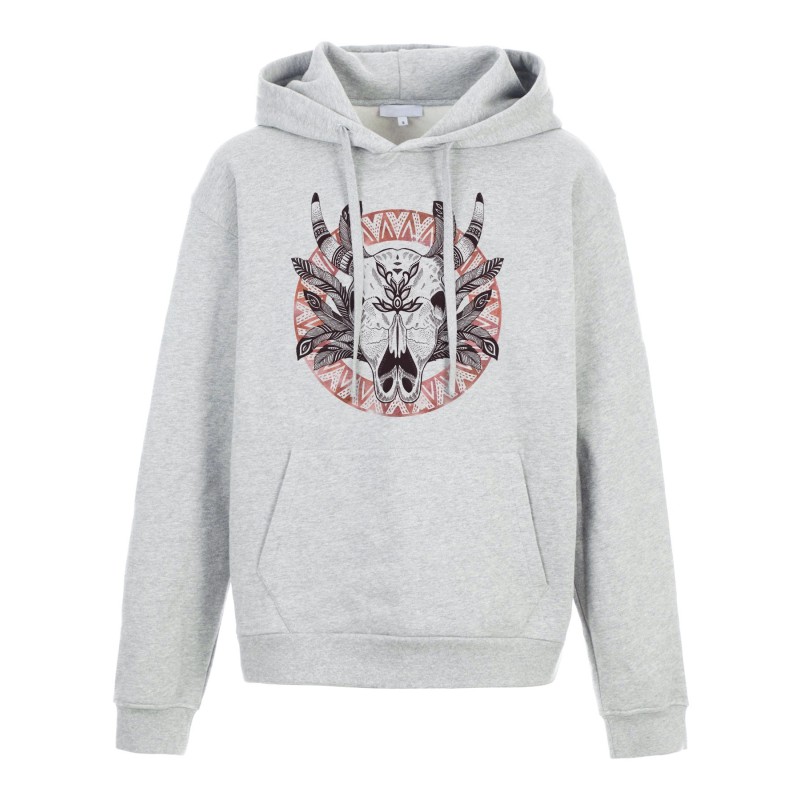 Sweat shirt à Capuche - Hoodie - Imprimé citation - crâne bohème
