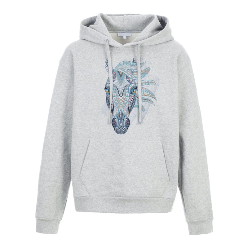 Sweat shirt à Capuche - Hoodie - Imprimé citation - cheval