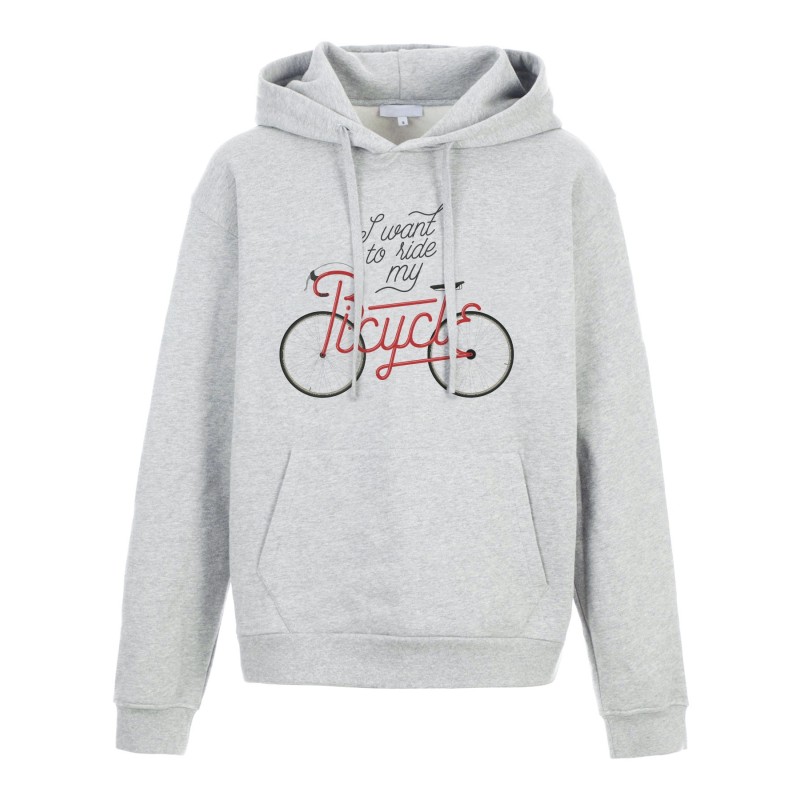 Sweat shirt à Capuche - Hoodie - Imprimé citation - Vélo