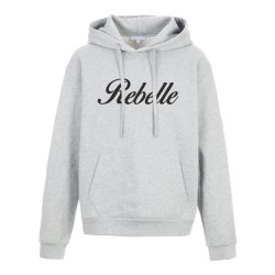 Sweat shirt à Capuche - Hoodie - Imprimé citation - humour Rebelle