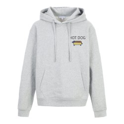 Sweat shirt à Capuche - Hoodie - Imprimé citation - humour Hot dog