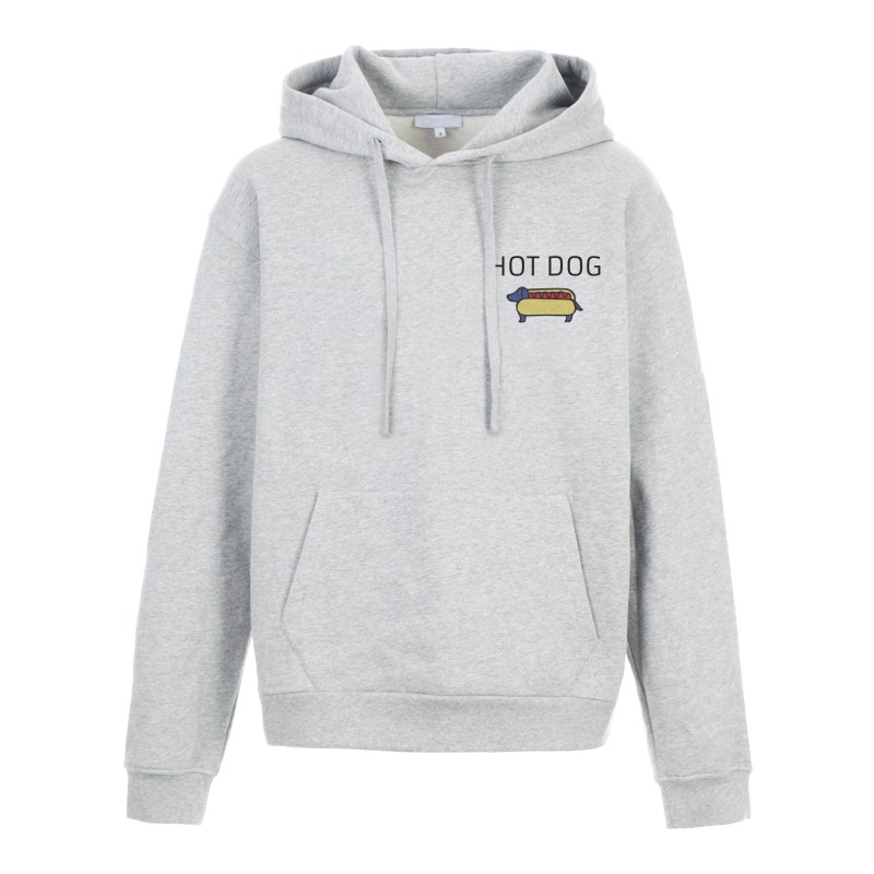Sweat shirt à Capuche - Hoodie - Imprimé citation - humour Hot dog