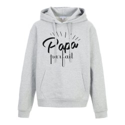 Sweat shirt à Capuche - Hoodie - Imprimé citation - humour Papa parfait