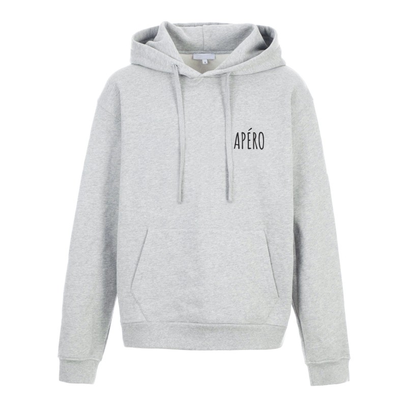 Sweat shirt à Capuche - Hoodie - Imprimé citation - humour citation Apéro