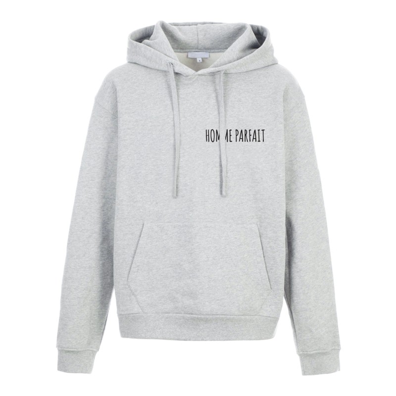 Sweat shirt à Capuche - Hoodie - Imprimé citation - humour citation Homme parfait