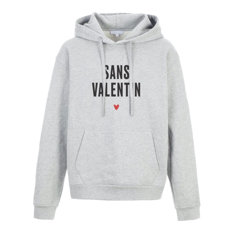 Sweat shirt à Capuche - Hoodie - Imprimé citation - humour amour Sans valentin
