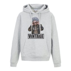 Sweat shirt à Capuche - Hoodie - Imprimé citation - Illustration vintage