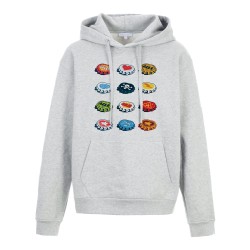 Sweat shirt à Capuche - Hoodie - Imprimé citation - Illustration Capsule pop art