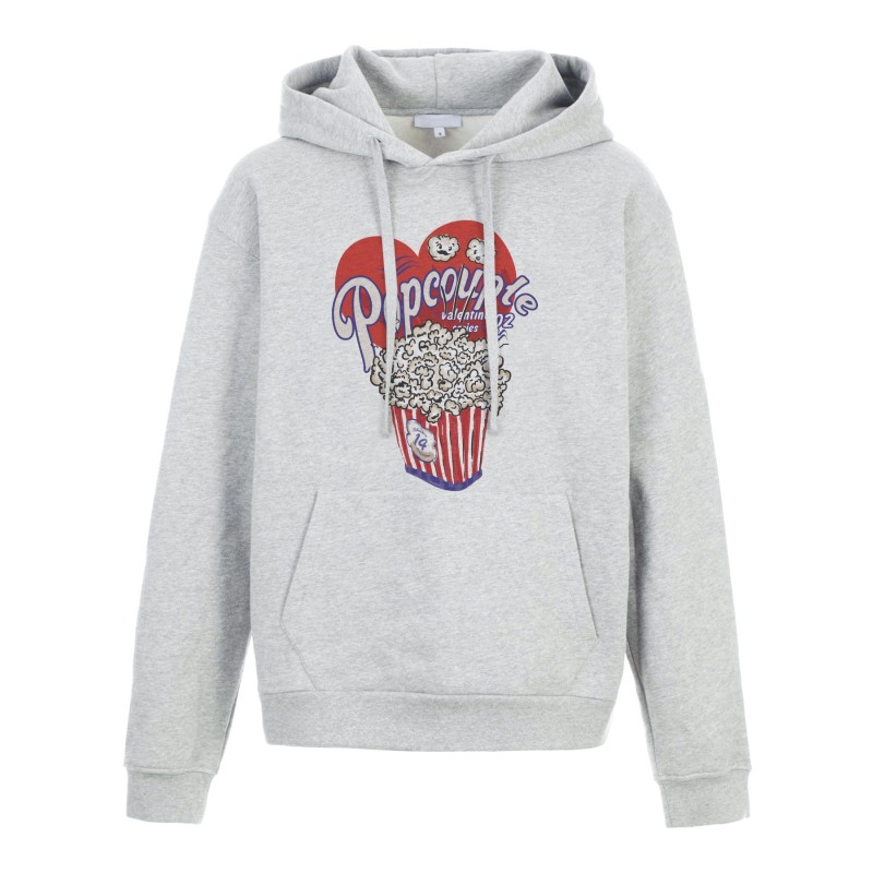 Sweat shirt à Capuche - Hoodie - Imprimé citation - illustration Pop corn