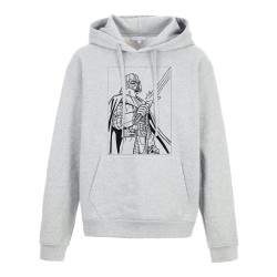 Sweat shirt à Capuche - Hoodie - Imprimé citation - illustration cinéma Dark v