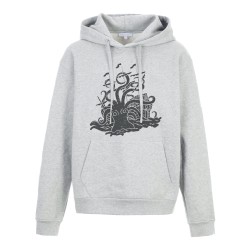 Sweat shirt à Capuche - Hoodie - Imprimé citation - illustration Pieuvre