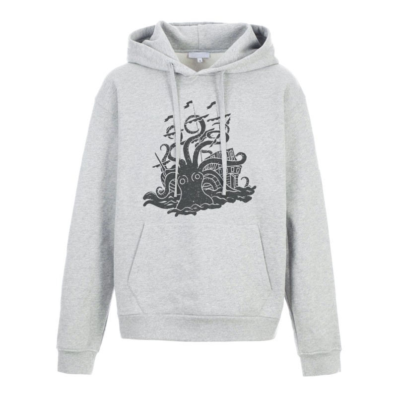 Sweat shirt à Capuche - Hoodie - Imprimé citation - illustration Pieuvre