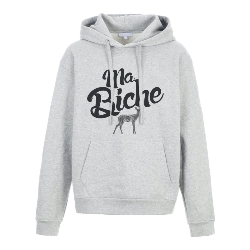 Sweat shirt à Capuche - Hoodie - Imprimé citation - Ma biche