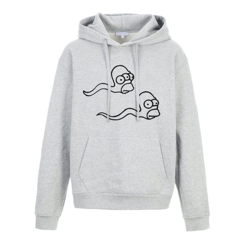 Sweat shirt à Capuche - Hoodie - Imprimé citation - illustration cinéma spermatozoïdes