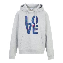 Sweat shirt à Capuche - Hoodie - Imprimé citation - illustration love