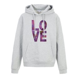 Sweat shirt à Capuche - Hoodie - Imprimé citation - illustration love