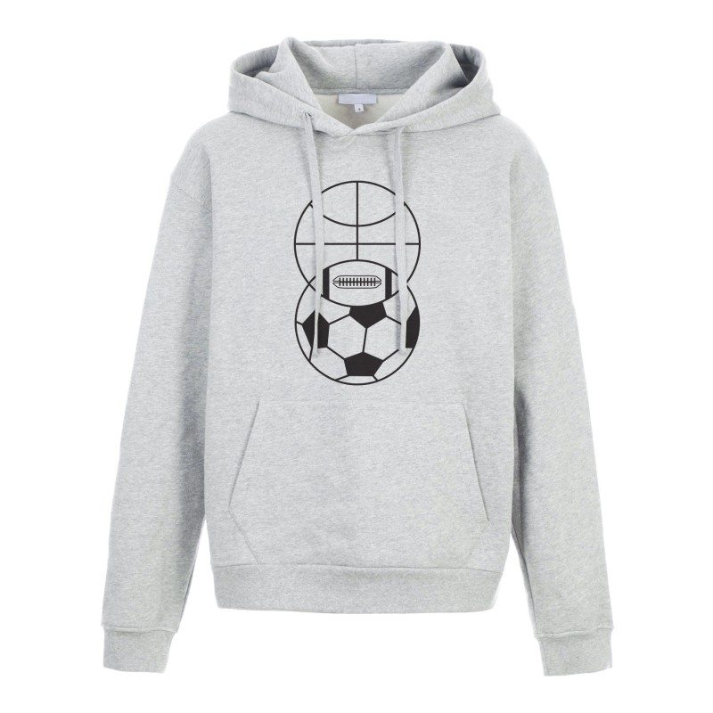 Sweat shirt à Capuche - Hoodie - Imprimé citation - Je suis un papy mais aussi super héros