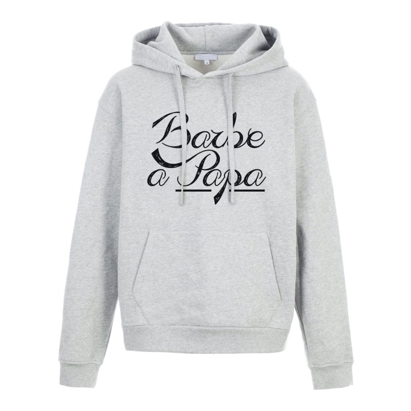 Sweat shirt à Capuche - Hoodie - Imprimé citation - Barbe a papa