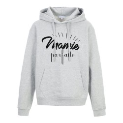 Sweat shirt à Capuche - Hoodie - Imprimé citation - Mamie parfaite