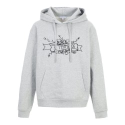 Sweat shirt à Capuche - Hoodie - Imprimé citation - Je t'emmerde