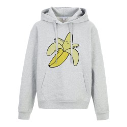 Sweat shirt à Capuche - Hoodie - Imprimé citation - illustration Banane