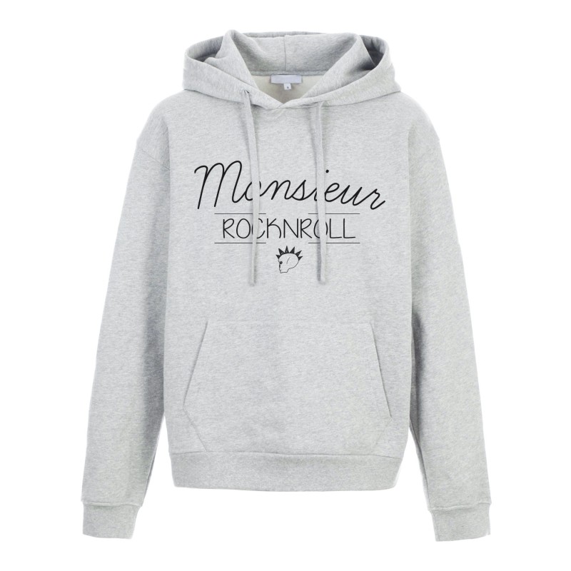 Sweat shirt à Capuche - Hoodie - Imprimé citation - Monsieur rock n roll
