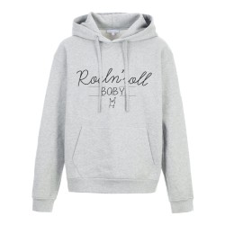 Sweat shirt à Capuche - Hoodie - Imprimé citation - Rock n roll baby