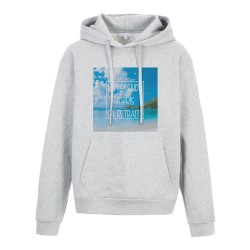 Sweat shirt à Capuche - Hoodie - Imprimé citation - La légende a pris ca retraite