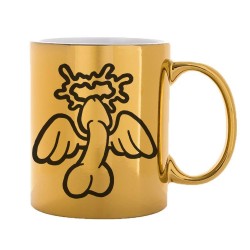 Mug tasse céramique - Couleur Or - Imprimé illustration d'artiste - Saint Penis